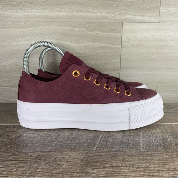 Converse Shoes - Women's Converse Clean Lift Ox Nubuck Sneaker